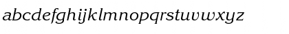 Download ITC Korinna Kursiv Regular Font Lowercase Preview