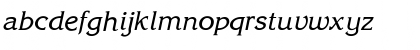 Download Korinna Kursiv Font Lowercase Preview