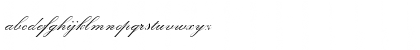 Download Kuenstler Schreibschrift BQ Regular Font Lowercase Preview