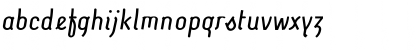Download Kursiv inbetween Font Lowercase Preview