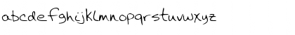 Download CalvinsHand Regular Font Lowercase Preview