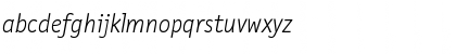 Download LetterGothicText LightItalic Font Lowercase Preview