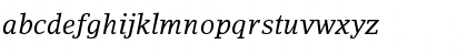 Download LinoLetter Italic Oldstyle Figures Font Lowercase Preview