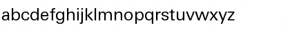 Download LinotypeUnivers BasicRegular Font Lowercase Preview