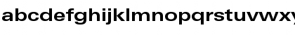 Download LinotypeUnivers ExtdBold Font Lowercase Preview