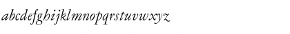 Download LTC Garamont Text OT Italic Font Lowercase Preview
