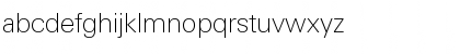Download LTUnivers 230 BasicThin Font Lowercase Preview