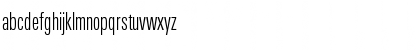 Download LTUnivers 310 CompLight Font Lowercase Preview
