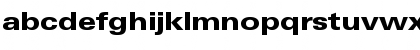 Download LTUnivers 740 ExtdHeavy Font Lowercase Preview