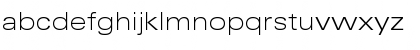 Download LTUnivers 340 ExtdLight Font Lowercase Preview