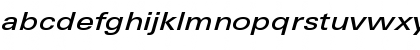 Download LTUnivers 541 ExtdMediumIt Font Lowercase Preview