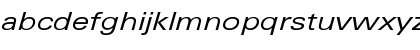 Download LTUnivers 441 ExtdRegularIt Font Lowercase Preview