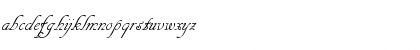 Download Cancellaresca Script Regular Font Lowercase Preview