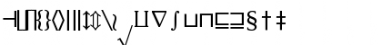 Download Lucida Math Symbol Font Lowercase Preview