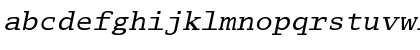 Download Lucida Typewriter Std Oblique Font Lowercase Preview