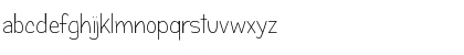 Download Candy Square BTN Lt Regular Font Lowercase Preview