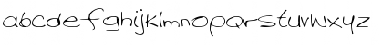 Download CandysHand Regular Font Lowercase Preview