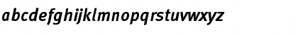 Download MetaBoldC Italic Font Lowercase Preview