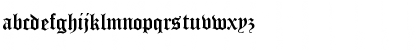 Download Canterbury Regular Font Lowercase Preview