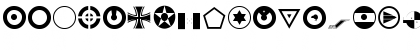 Download MilitaryID Regular Font Lowercase Preview