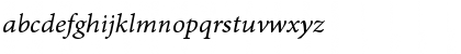 Download Minion Pro Italic Caption Font Lowercase Preview