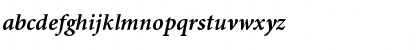 Download Minion Pro Semibold Cond Italic Caption Font Lowercase Preview