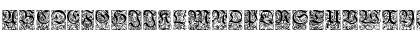 Download Unger-Fraktur Zierbuchstaben Regular Font Lowercase Preview