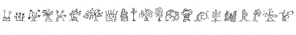 Download MiniPics UprootedTwig Regular Font Lowercase Preview