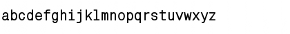 Download MonoCondensedC Bold Font Lowercase Preview