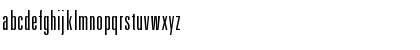 Download Uniform Ultra Condensed Regular Font Lowercase Preview