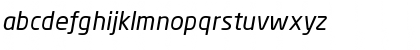Download NeoSans Italic Font Lowercase Preview