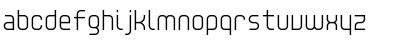 Download Unisect Regular Font Lowercase Preview