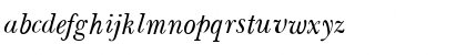 Download New BaskervilleItalic Font Lowercase Preview