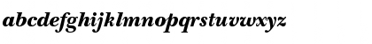 Download ITC New Baskerville Std BlkIta Font Lowercase Preview