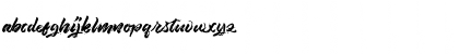 Download Angelow Regular Font Lowercase Preview