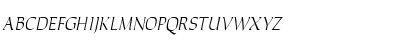 Download Carla Thin Italic Font Lowercase Preview