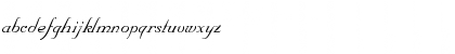 Download Nuptial Regular Font Lowercase Preview