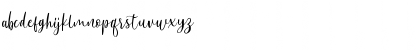Download Anjani Script Regular Font Lowercase Preview