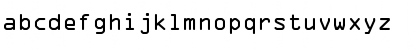 Download OCRAExtended Regular Font Lowercase Preview