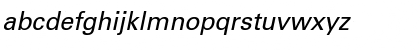 Download Univers CE 55 Medium Italic Font Lowercase Preview