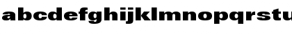 Download Univers LT 93 ExtraBlackEx Regular Font Lowercase Preview