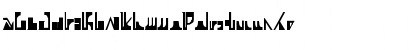 Download 07-GHOST Zaiphon Regular Font Lowercase Preview