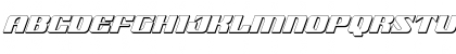 Download 21 Gun Salute 3D Italic Italic Font