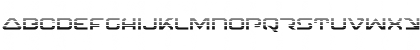 Download 4114 Blaster Gradient Regular Font Lowercase Preview