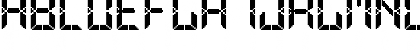 Download Advanced Pixel LCD-7 Regular Font Lowercase Preview