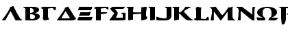 Download Aegis Expanded Expanded Font Lowercase Preview