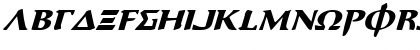 Download Aegis Italic Italic Font Lowercase Preview