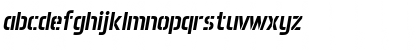 Download Aero Matics Stencil Italic Font Lowercase Preview