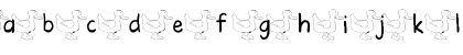 Download AEZ ducks AEZ ducks Font Lowercase Preview