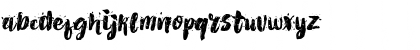 Download AlexDirte Brush Font Regular Font Lowercase Preview